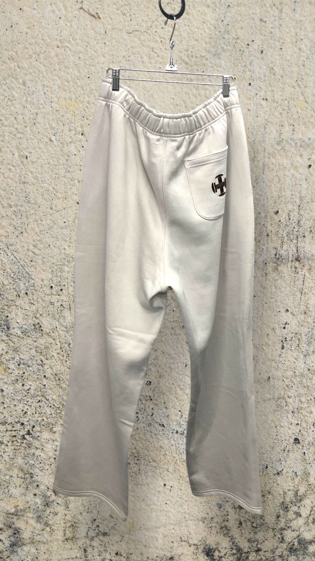 WIDE "AGO-CASA" Cuffless Sweatpants