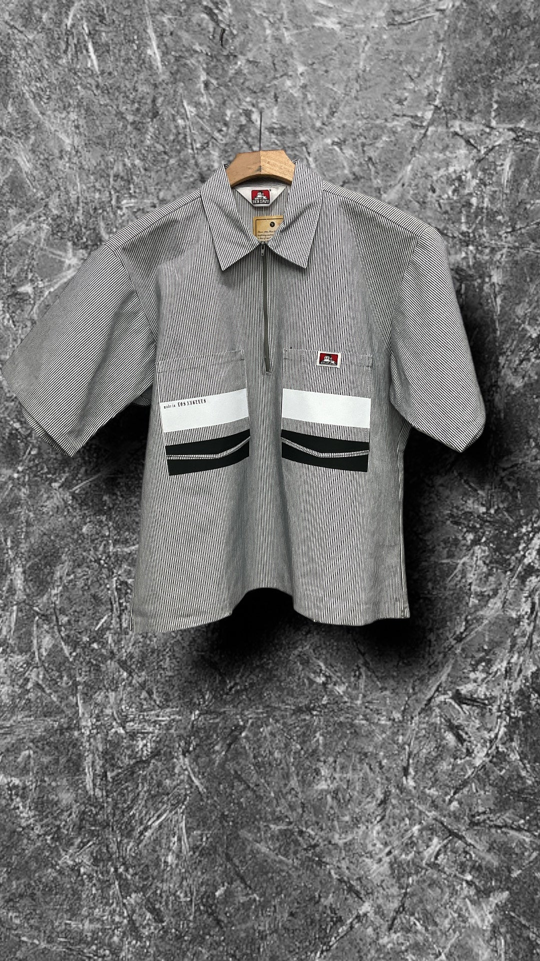 AGO_BEN'$ CUSTOM 1/2ZIP_SHIRT