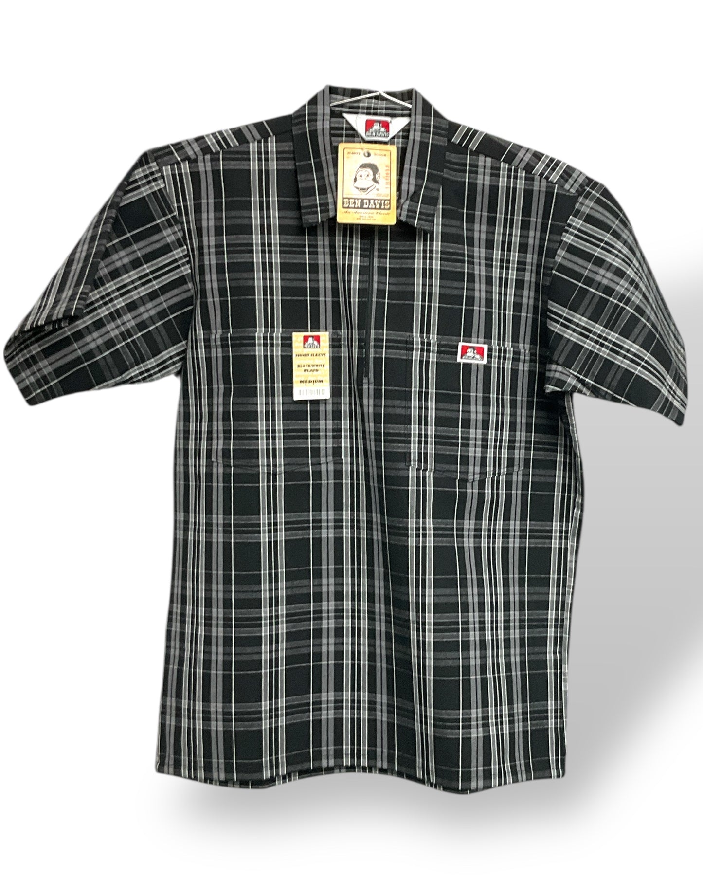 bd_PLAID_1/2zip_ShortSleeve_Shirt