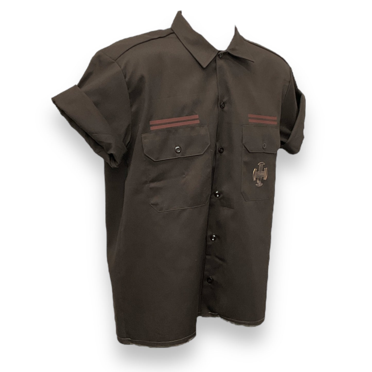 Stylus™ Button-Down Short Sleeve Shirt 44LCopperCircle