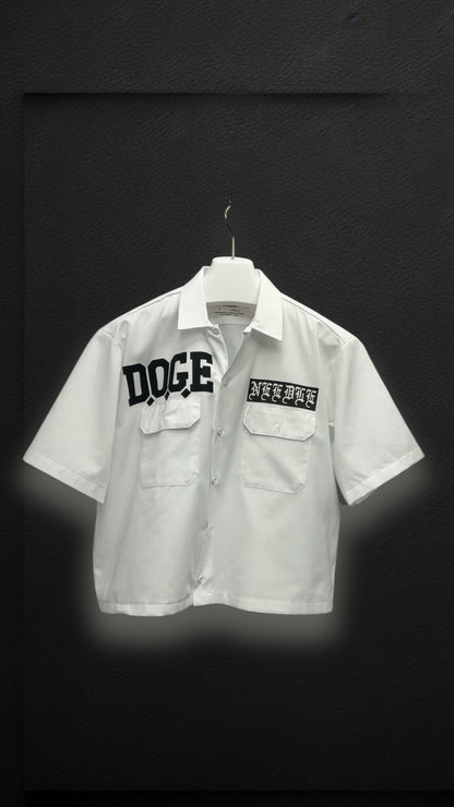 D.O.G.E_Button Down Short Sleeve