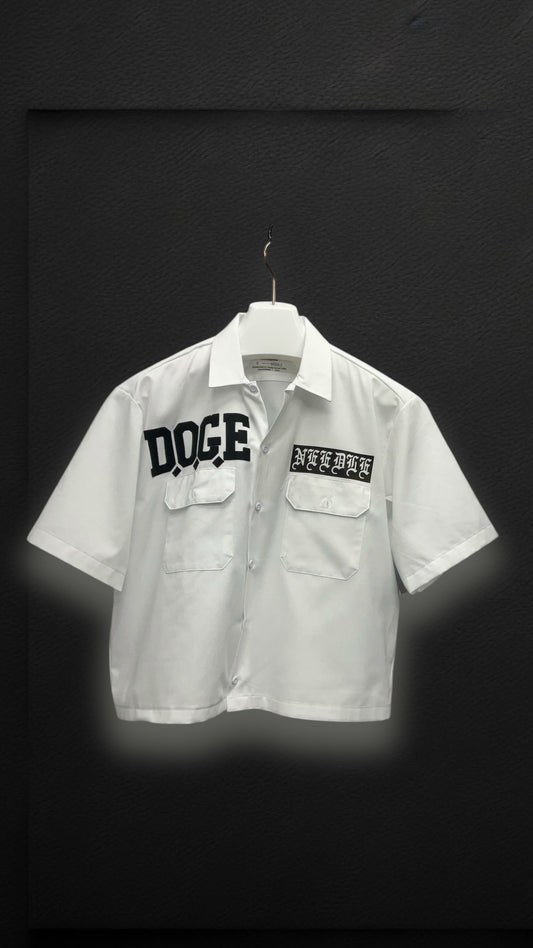 D.O.G.E_Button Down Short Sleeve