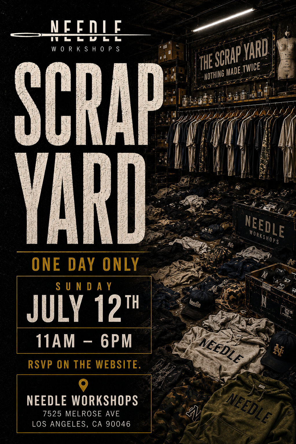 RSVP — Scrapyard @ NEEDLE WORKSHOP