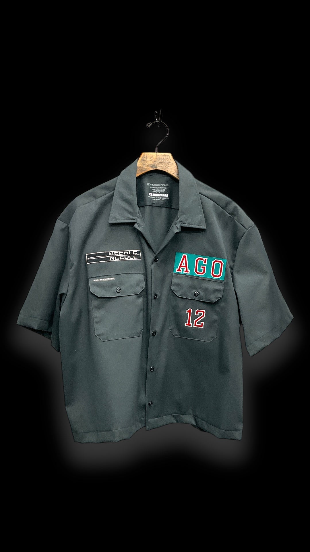 AGO12_Button Down Short Sleeve