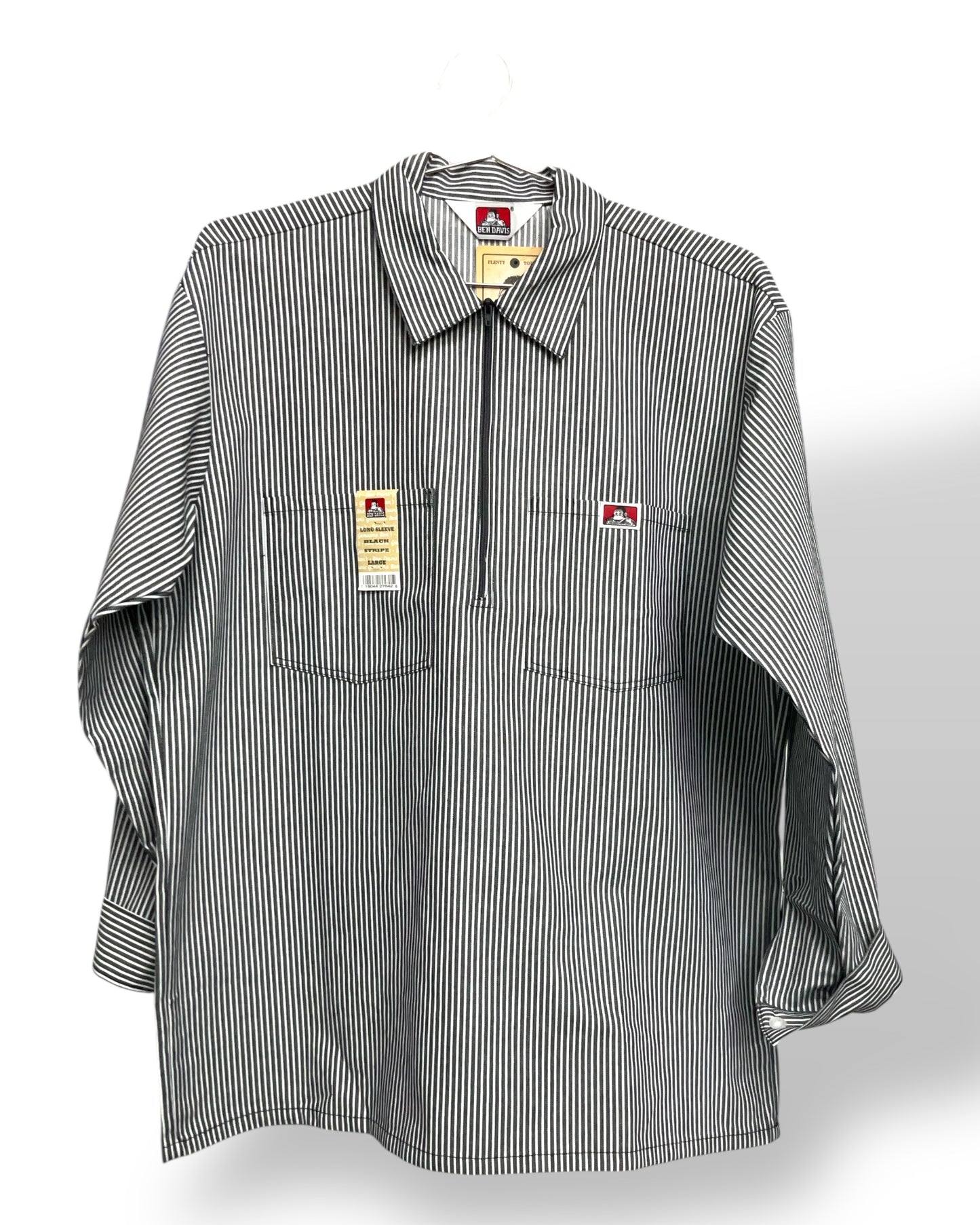 LONG SLEEVE  Ben'$ 1/2 Zip Shirt