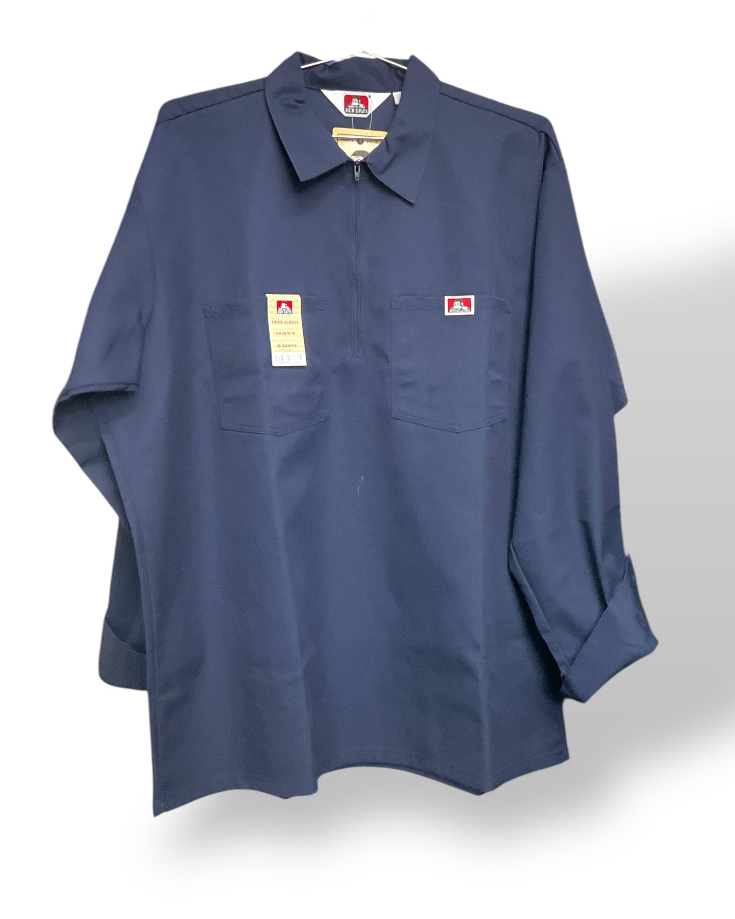 LONG SLEEVE  Ben'$ 1/2 Zip Shirt