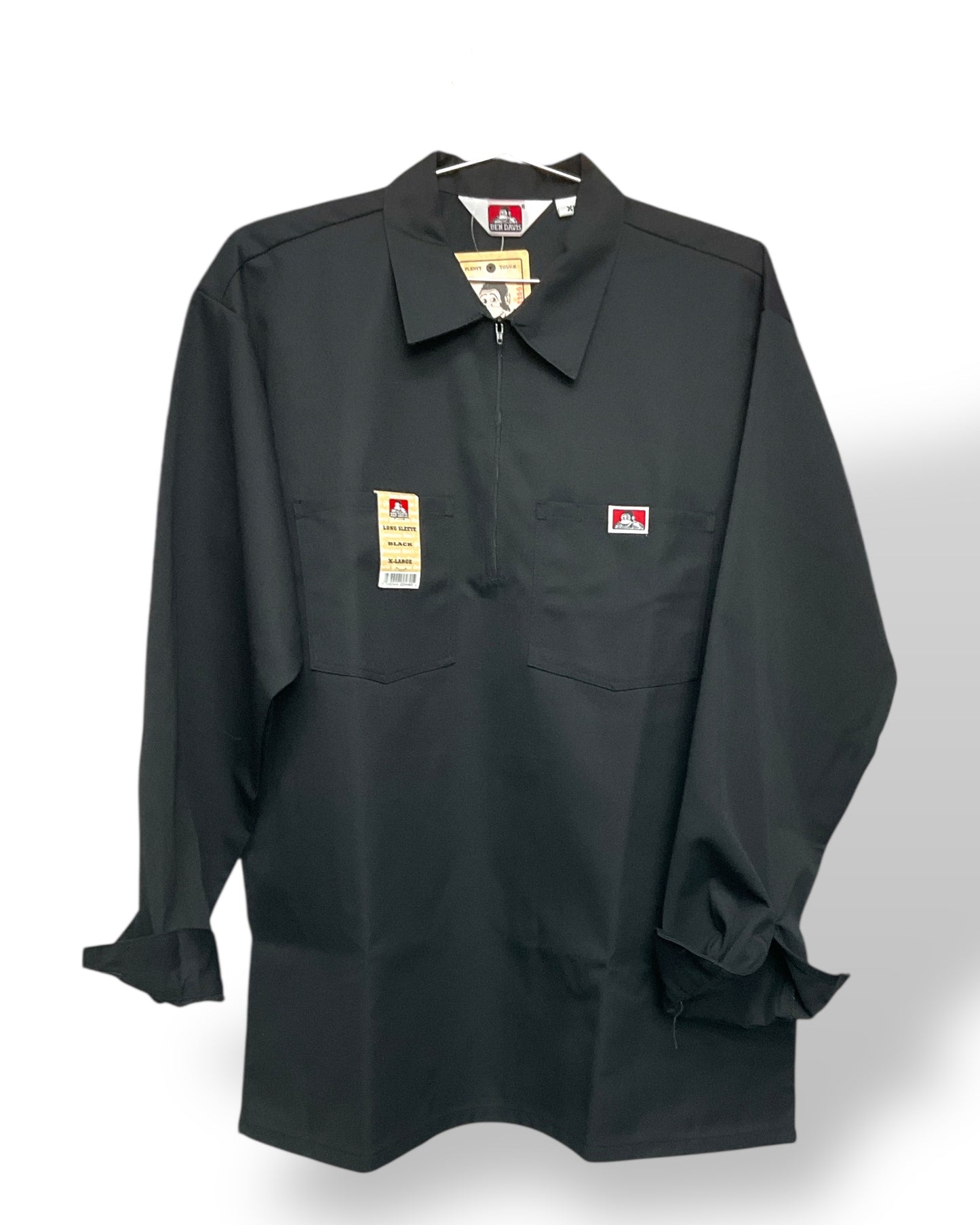 LONG SLEEVE  Ben'$ 1/2 Zip Shirt
