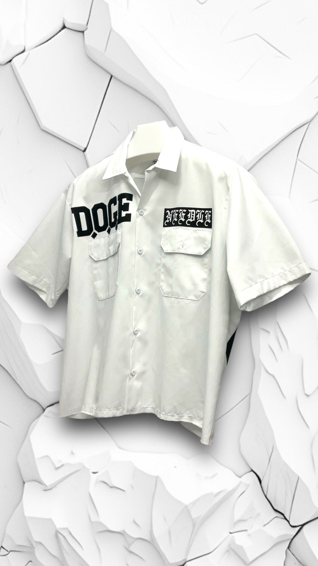 D.O.G.E_Button Down Short Sleeve