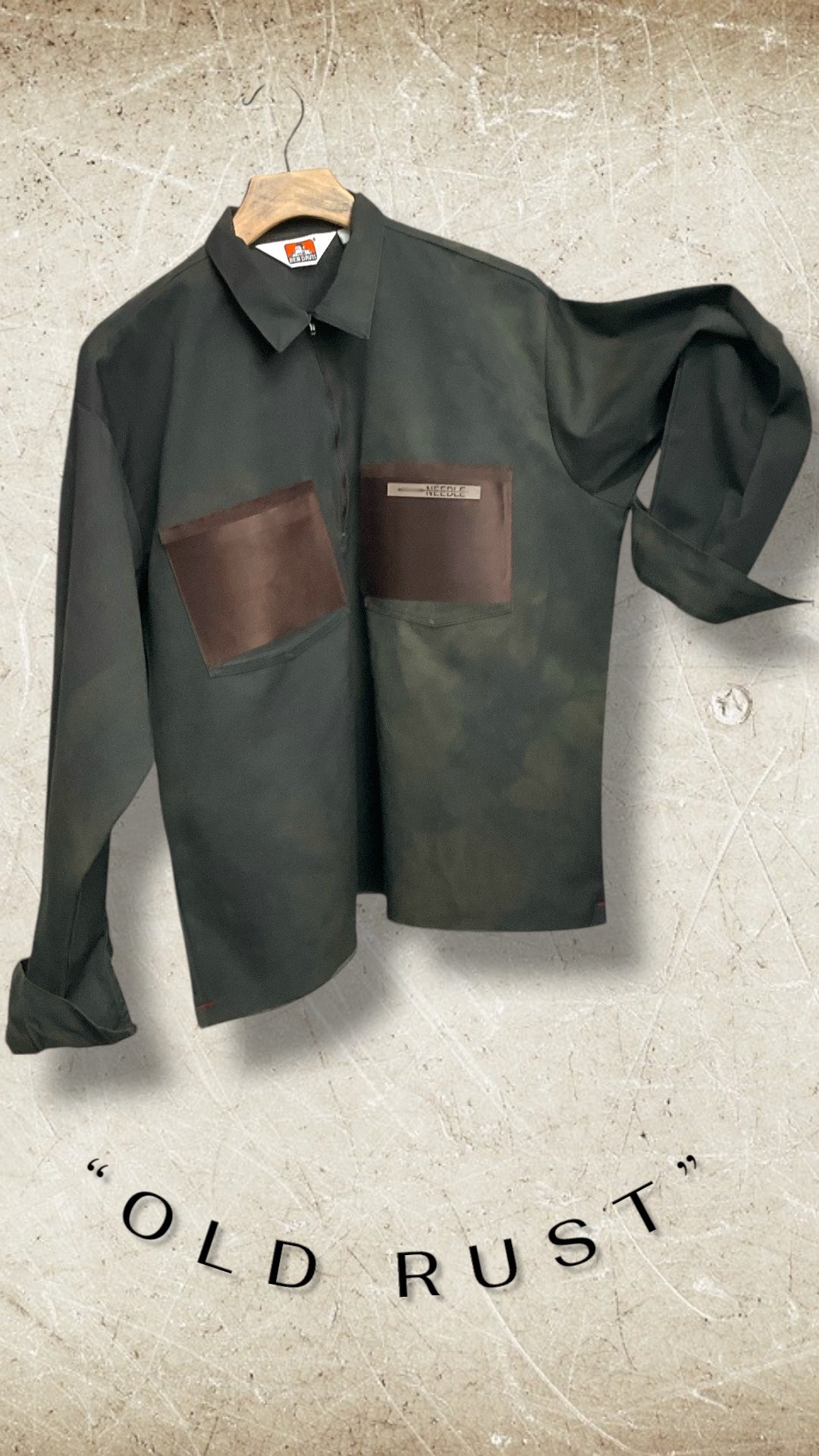 "OLD RUST" Ben'$ Long Sleeve Shirt