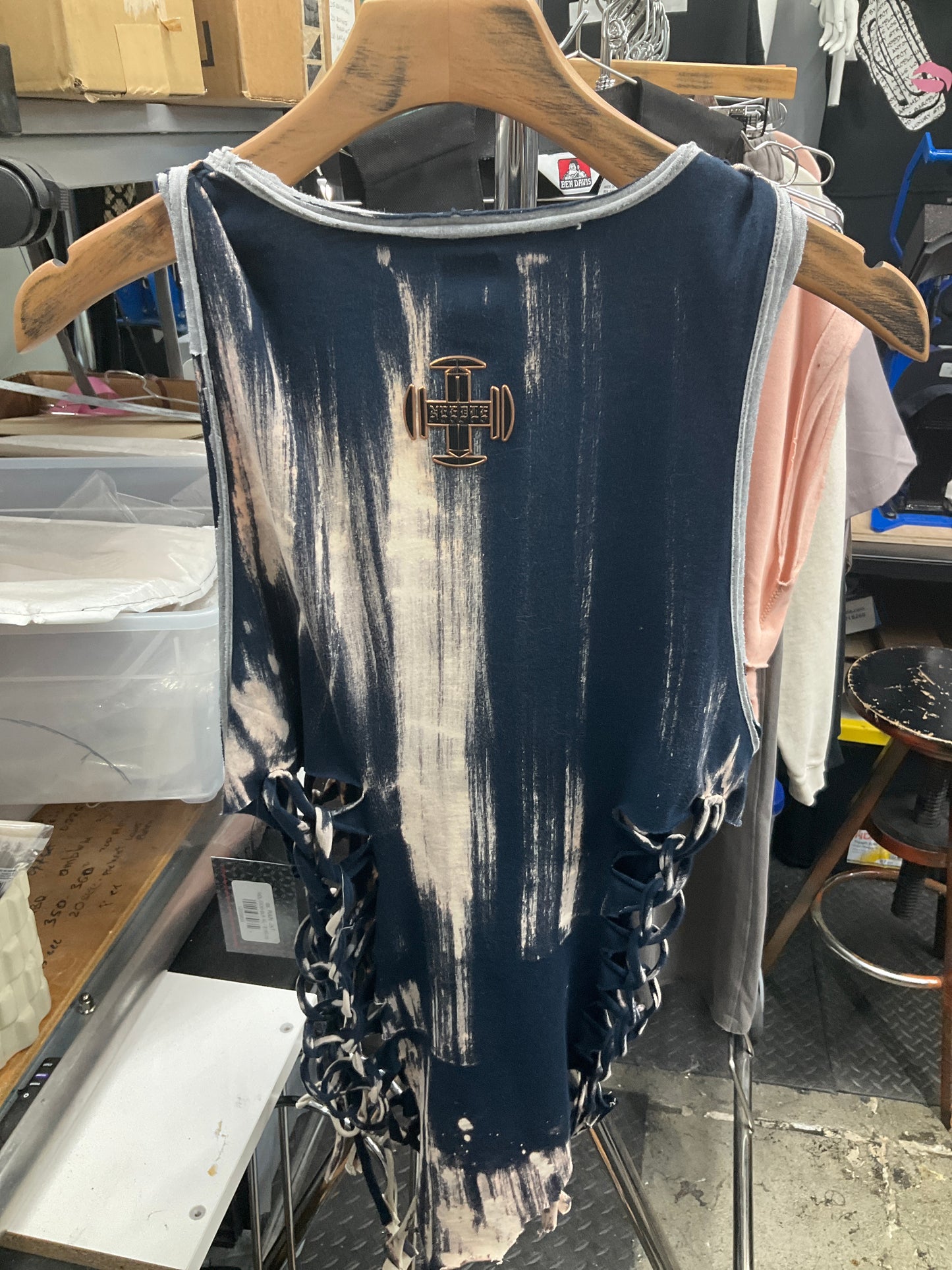 Custom Tank Top Burned
