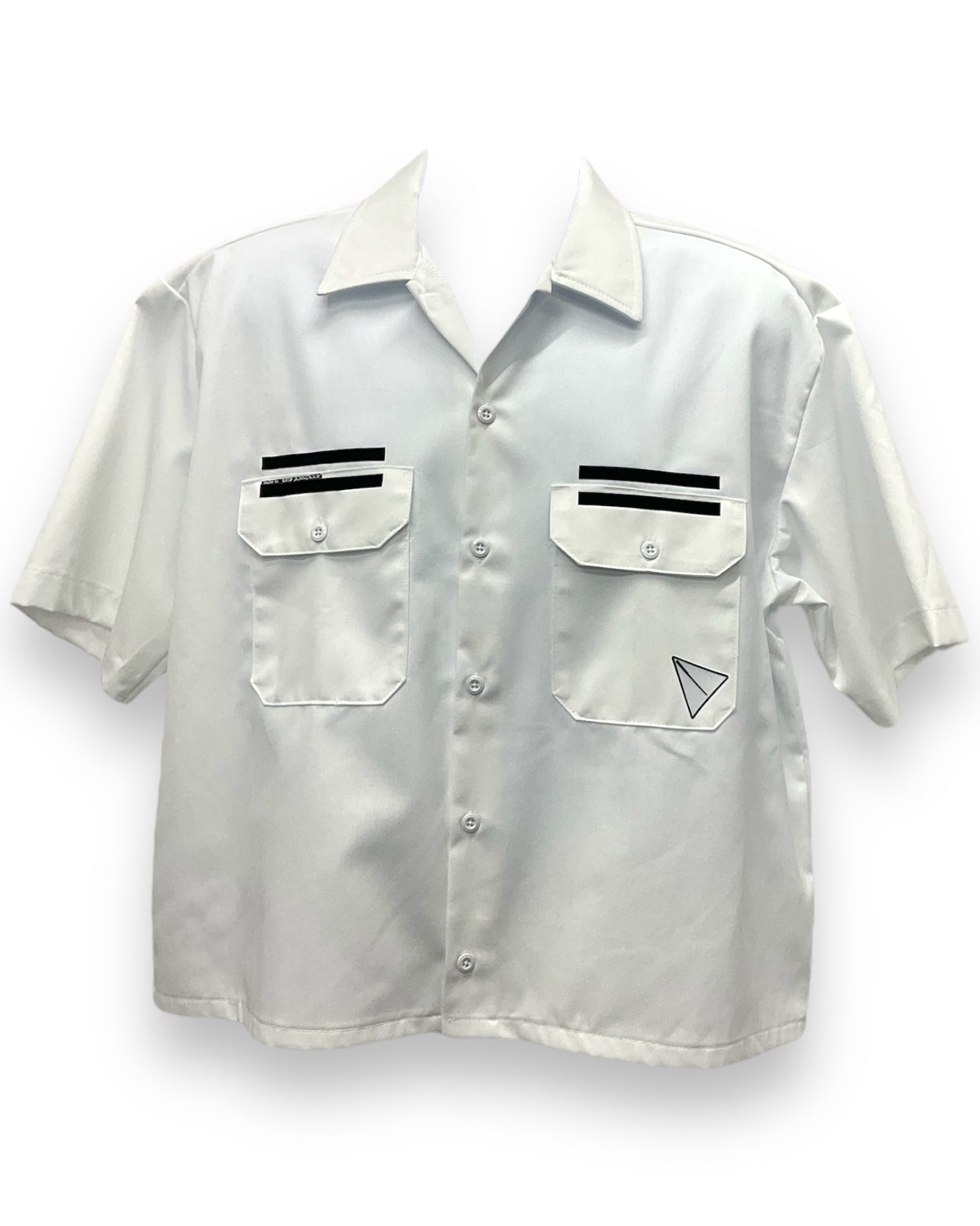Stylus™ Button-Down Short Sleeve Shirt  White4LLA