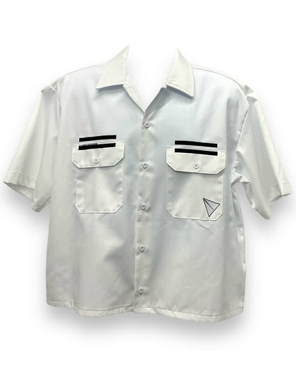 Stylus™ Button-Down Short Sleeve Shirt  White4LLA