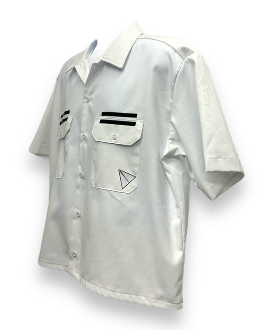 Stylus™ Button-Down Short Sleeve Shirt  White4LLA